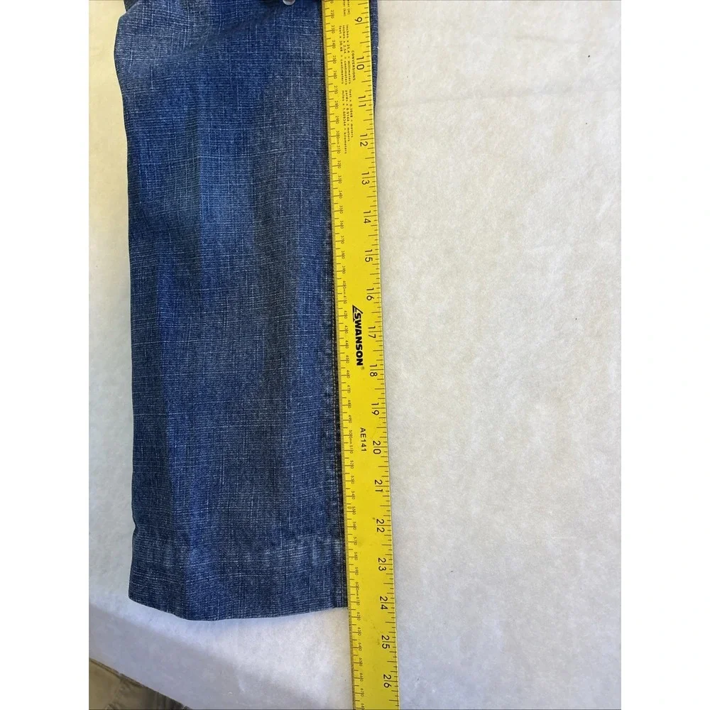 Y2K Vtg Faded Glory Girls Jeans Size 12‎ Embroidered Flowers Stretch Bootcut